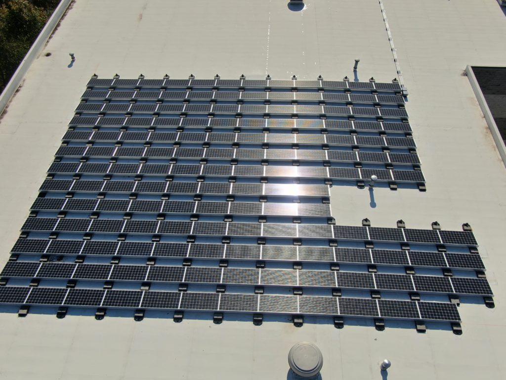 Genie Solar Energy Completes Rooftop Solar Installation Using Panels Made In America