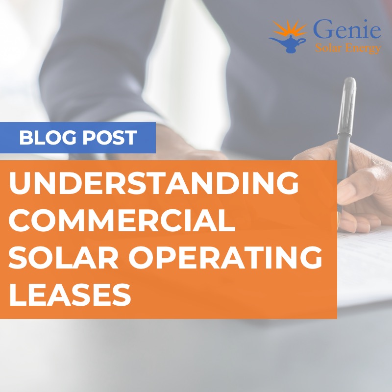 Understanding commercial solar operating leases